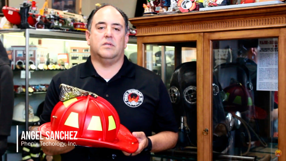 Phenix Technology Creates Custom Leather Helmet in Memory of the Charleston 9