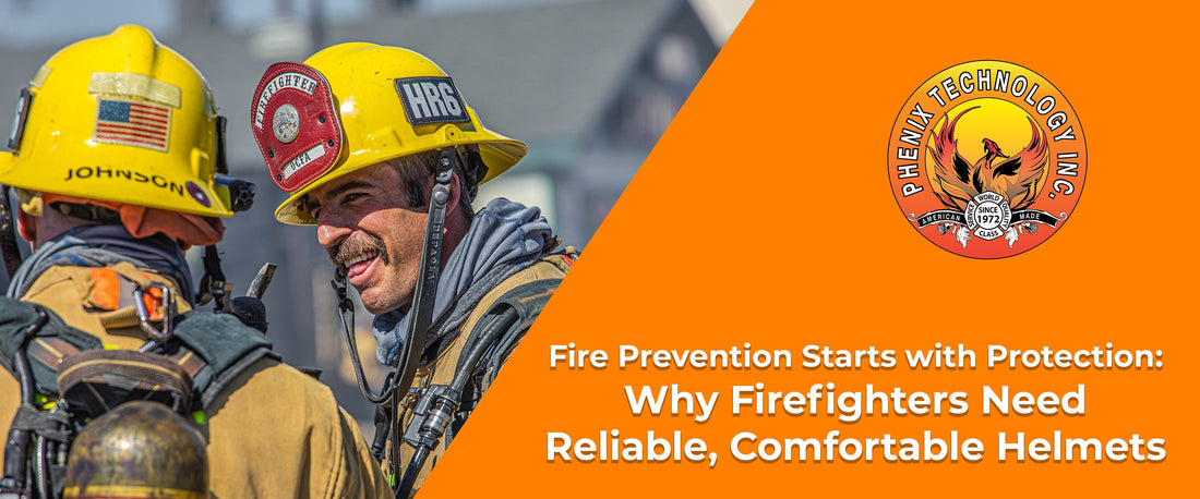 Fire Prevention Starts with Protection: Why Firefighters Need Reliable, Comfortable Helmets