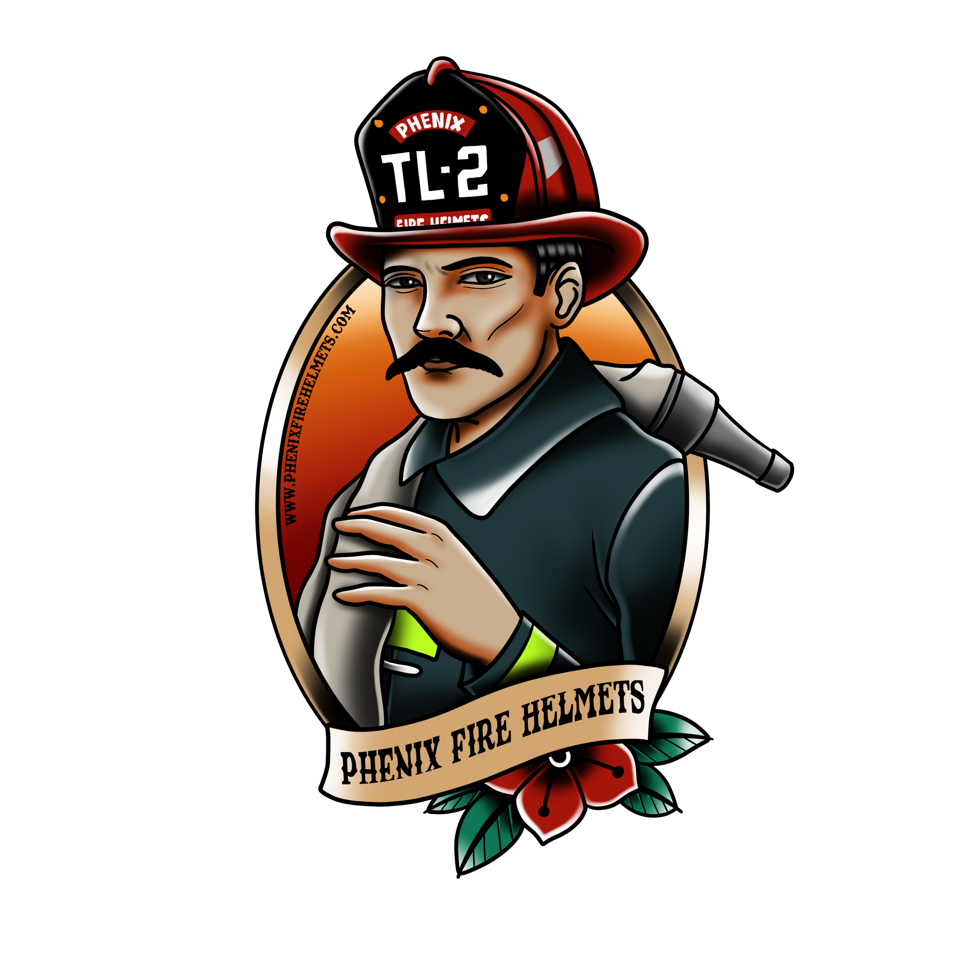 Phenix Firefighter Sticker